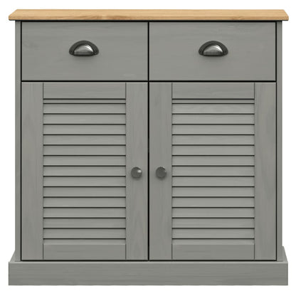 Sideboard mit Schubladen VIGO 78x40x75 cm Massivholz Kiefer - Pazzar.ch