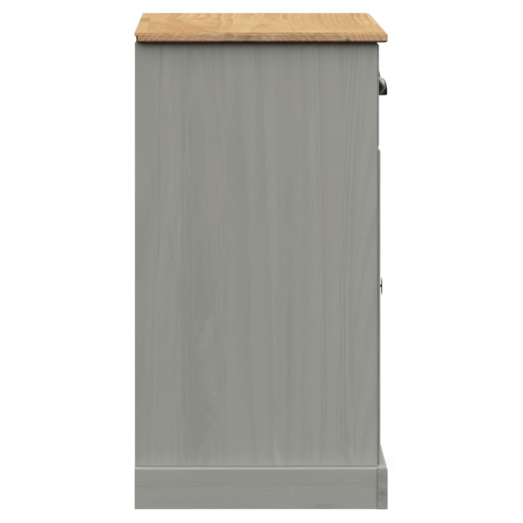 Sideboard mit Schubladen VIGO 78x40x75 cm Massivholz Kiefer - Pazzar.ch