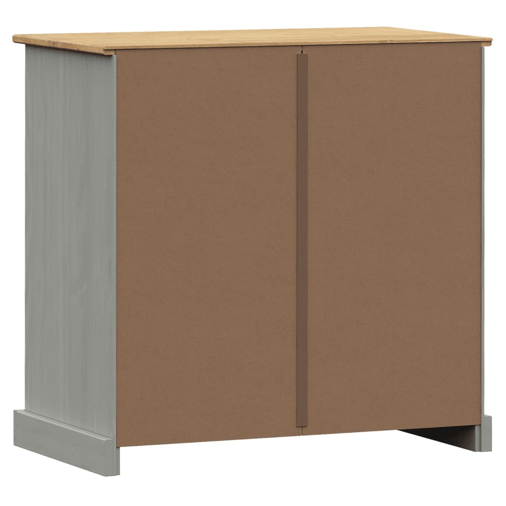 Sideboard mit Schubladen VIGO 78x40x75 cm Massivholz Kiefer - Pazzar.ch