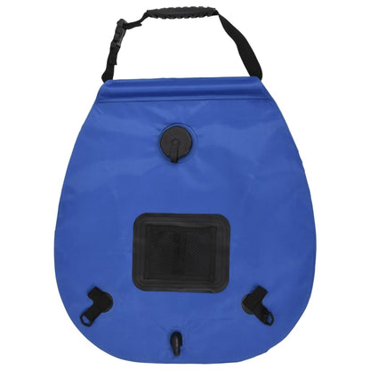 Camping-Duschtasche Blau 20 L PVC - Pazzar.ch