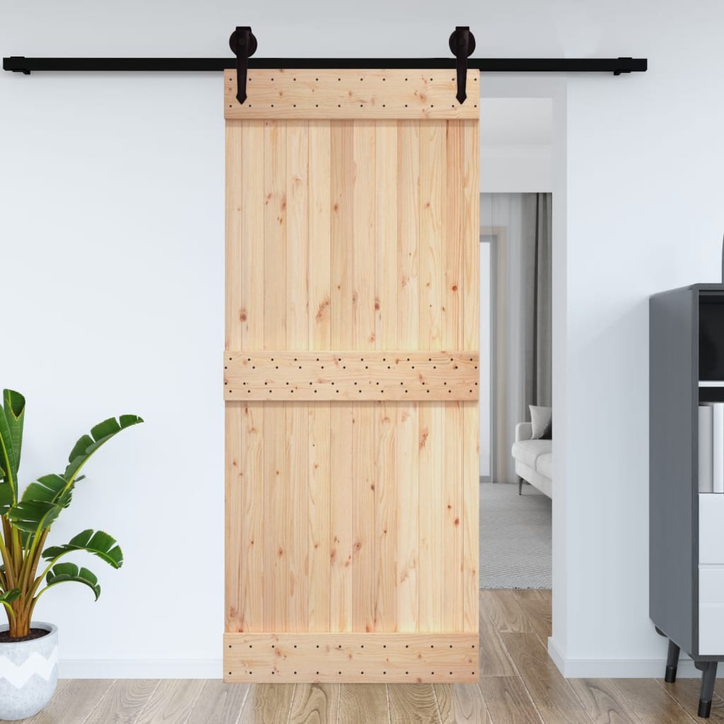 Tür NARVIK 100x210 cm Massivholz Kiefer - Pazzar.ch