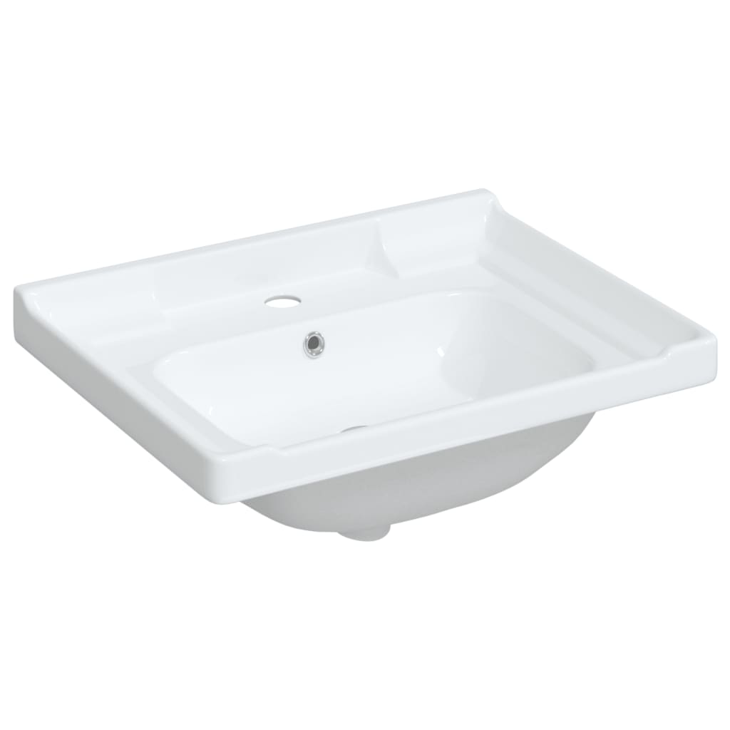 Waschbecken Weiß 61x48x23 cm Rechteckig Keramik - Pazzar.ch