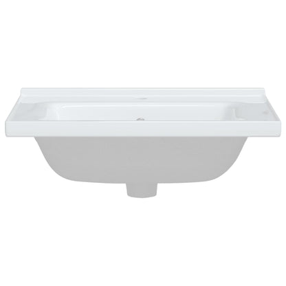 Waschbecken Weiß 61x48x19,5 cm Rechteckig Keramik - Pazzar.ch