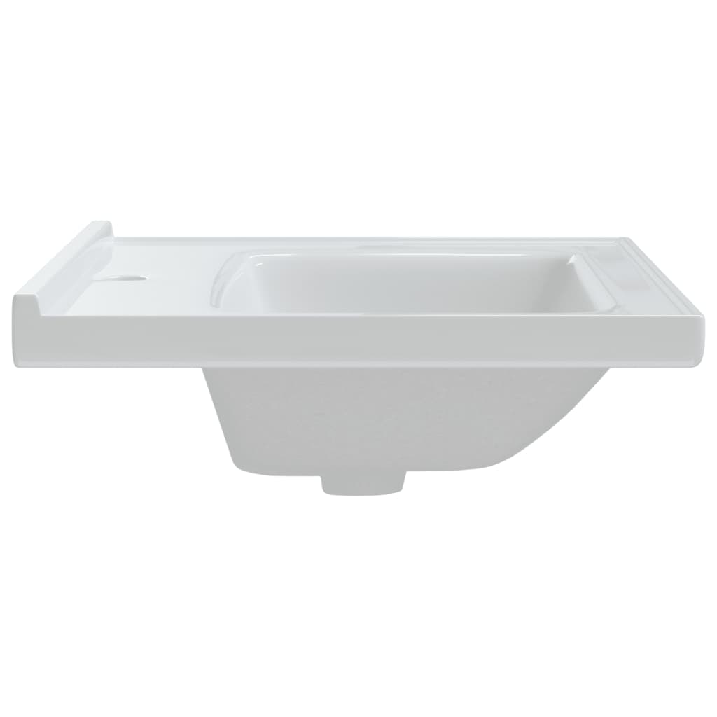 Waschbecken Weiß 61x48x19,5 cm Rechteckig Keramik - Pazzar.ch