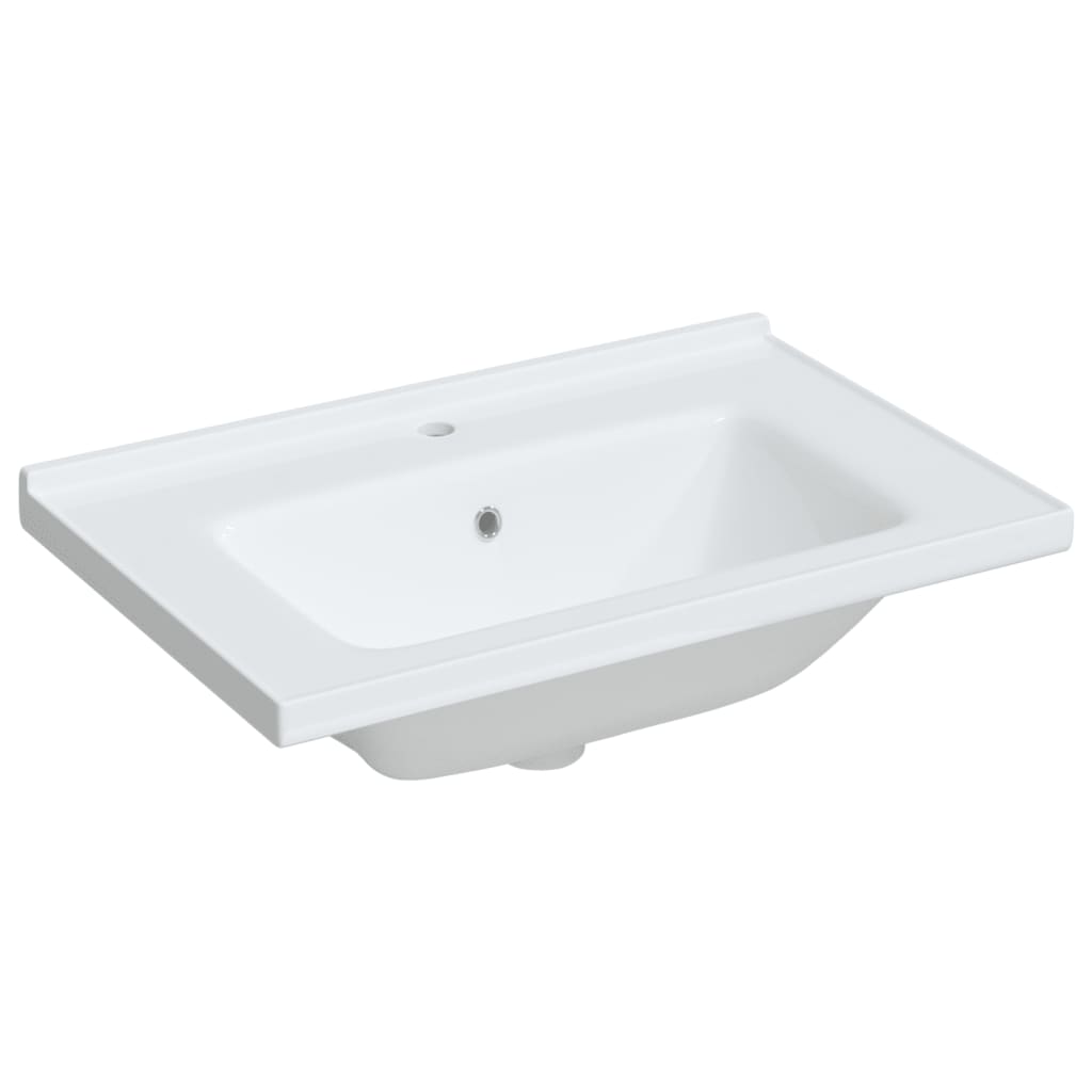 Waschbecken Weiß 71x48x19,5 cm Rechteckig Keramik - Pazzar.ch