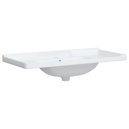 Waschbecken Weiß 71x48x19,5 cm Rechteckig Keramik - Pazzar.ch
