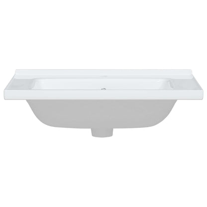 Waschbecken Weiß 71x48x19,5 cm Rechteckig Keramik - Pazzar.ch