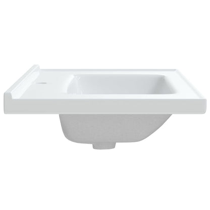 Waschbecken Weiß 71x48x19,5 cm Rechteckig Keramik - Pazzar.ch