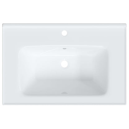 Waschbecken Weiß 71x48x19,5 cm Rechteckig Keramik - Pazzar.ch