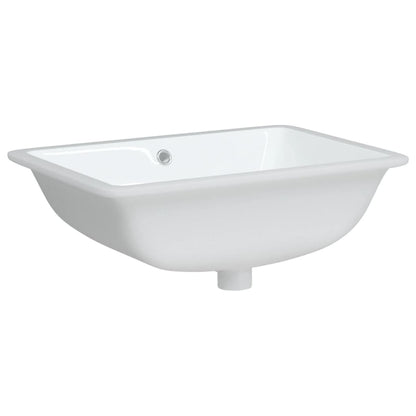 Waschbecken Weiß 55,5x37,5x19 cm Rechteckig Keramik - Pazzar.ch