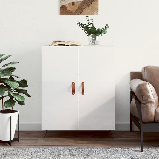 Sideboard Hochglanz-Weiß 69,5x34x90 cm Holzwerkstoff - Pazzar.ch