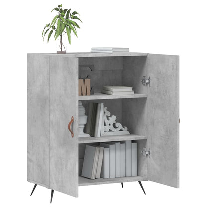Sideboard Betongrau 69,5x34x90 cm Holzwerkstoff - Pazzar.ch