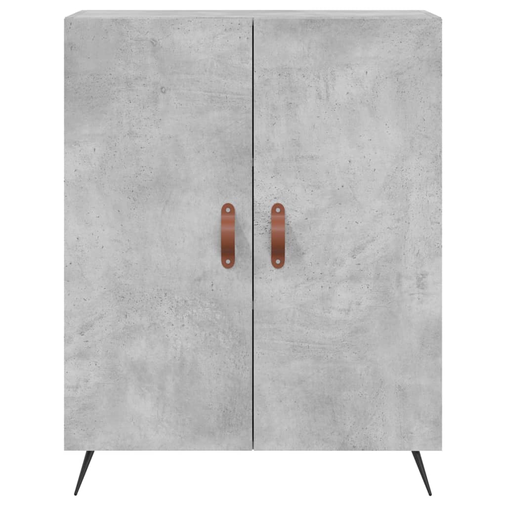 Sideboard Betongrau 69,5x34x90 cm Holzwerkstoff - Pazzar.ch