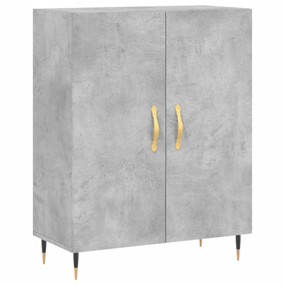 Sideboard Betongrau 69,5x34x90 cm Holzwerkstoff - Pazzar.ch