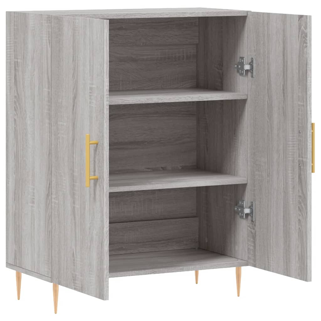 Sideboard Grau Sonoma 69,5x34x90 cm Holzwerkstoff - Pazzar.ch