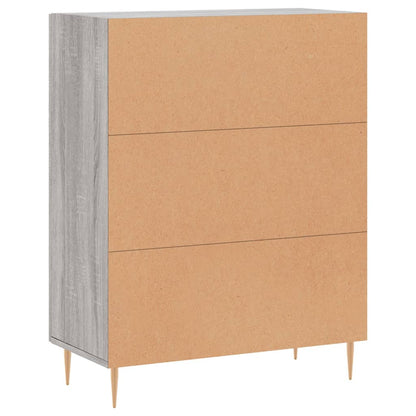 Sideboard Grau Sonoma 69,5x34x90 cm Holzwerkstoff - Pazzar.ch