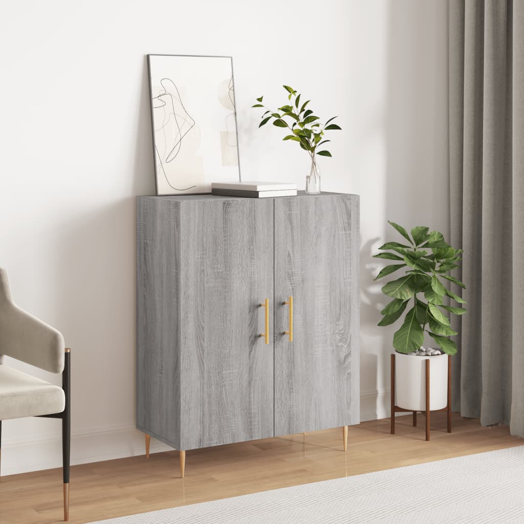 Sideboard Grau Sonoma 69,5x34x90 cm Holzwerkstoff - Pazzar.ch