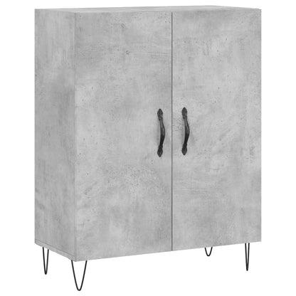 Sideboard Betongrau 69,5x34x90 cm Holzwerkstoff - Pazzar.ch