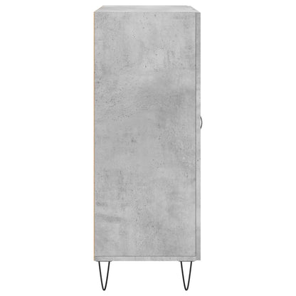 Sideboard Betongrau 69,5x34x90 cm Holzwerkstoff - Pazzar.ch