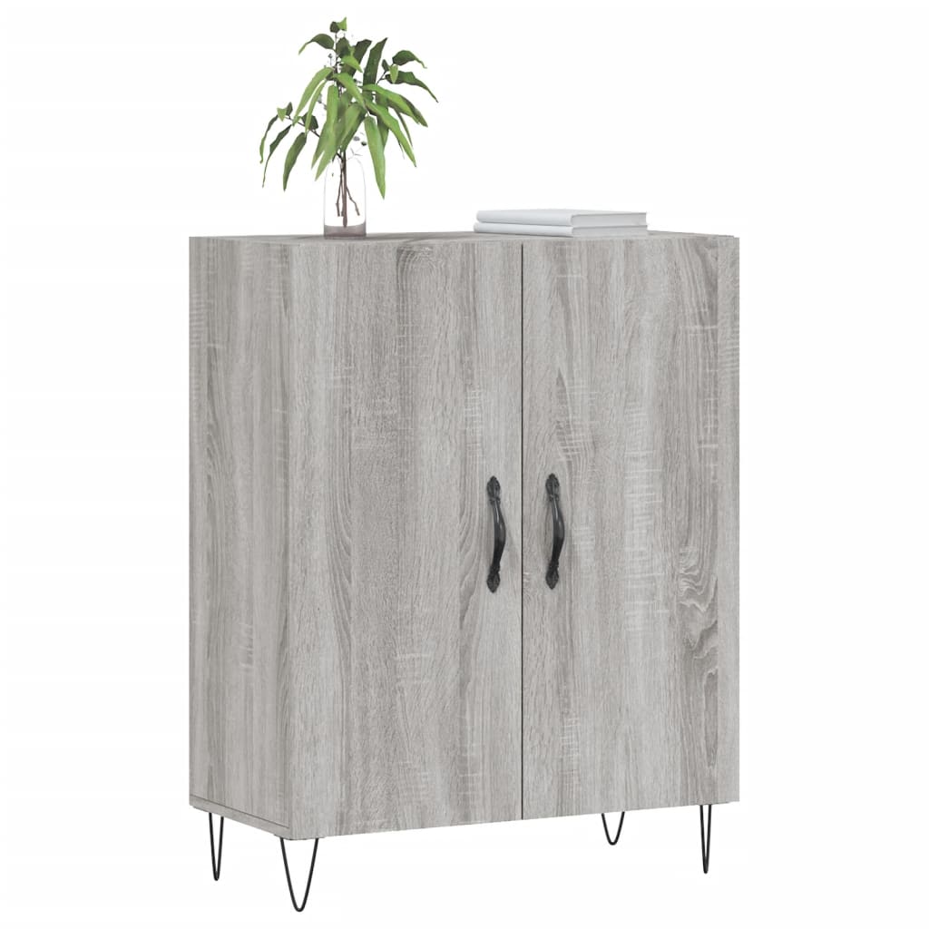 Sideboard Grau Sonoma 69,5x34x90 cm Holzwerkstoff - Pazzar.ch