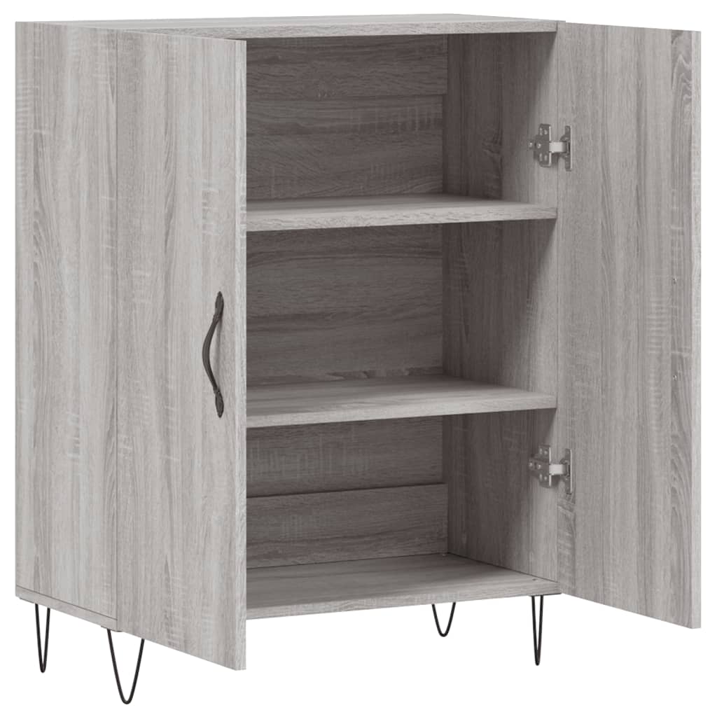 Sideboard Grau Sonoma 69,5x34x90 cm Holzwerkstoff - Pazzar.ch