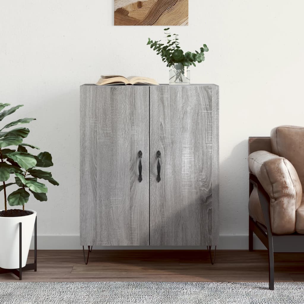 Sideboard Grau Sonoma 69,5x34x90 cm Holzwerkstoff - Pazzar.ch