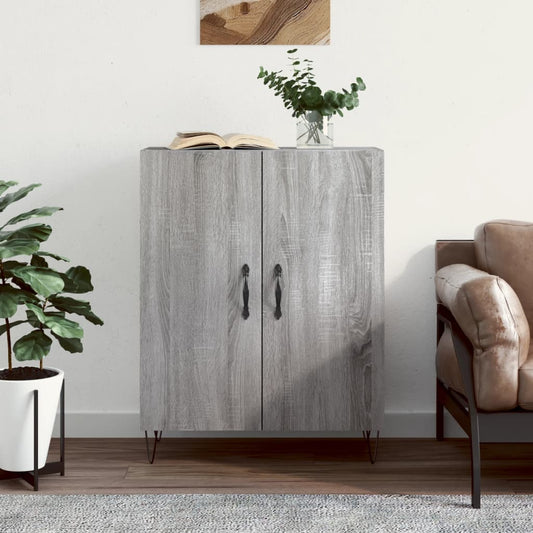 Sideboard Grau Sonoma 69,5x34x90 cm Holzwerkstoff - Pazzar.ch