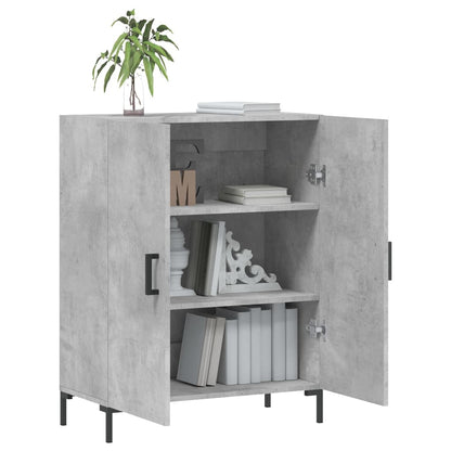 Sideboard Betongrau 69,5x34x90 cm Holzwerkstoff - Pazzar.ch