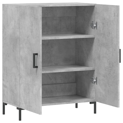 Sideboard Betongrau 69,5x34x90 cm Holzwerkstoff - Pazzar.ch