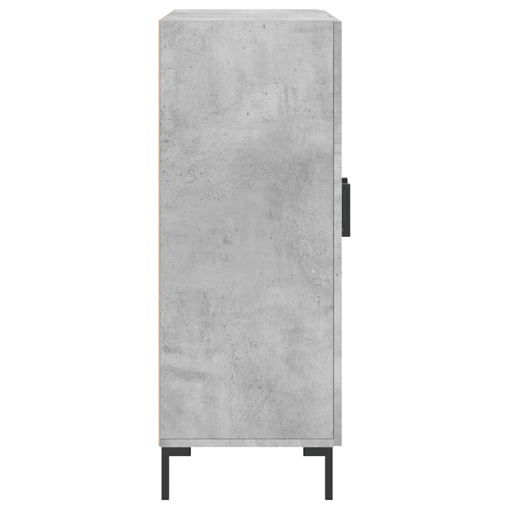 Sideboard Betongrau 69,5x34x90 cm Holzwerkstoff - Pazzar.ch