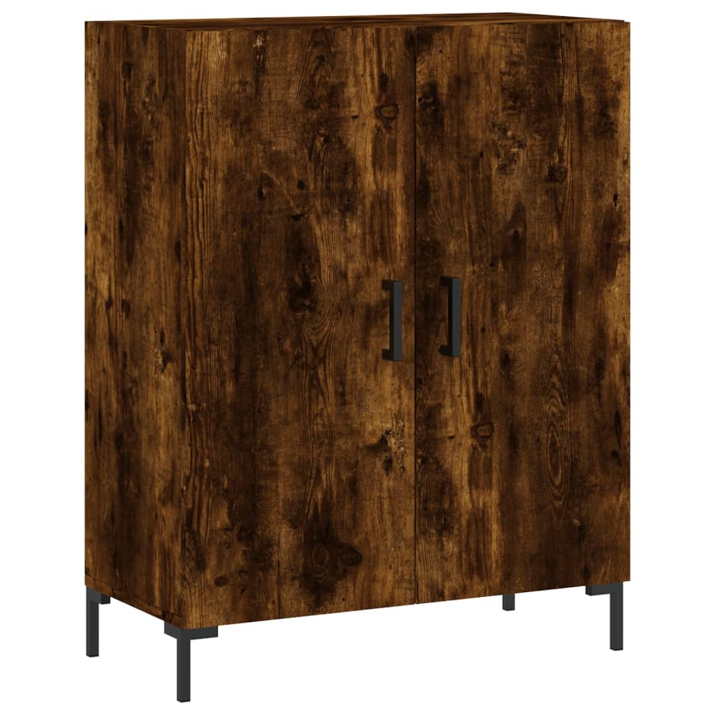Sideboard Räuchereiche 69,5x34x90 cm Holzwerkstoff - Pazzar.ch