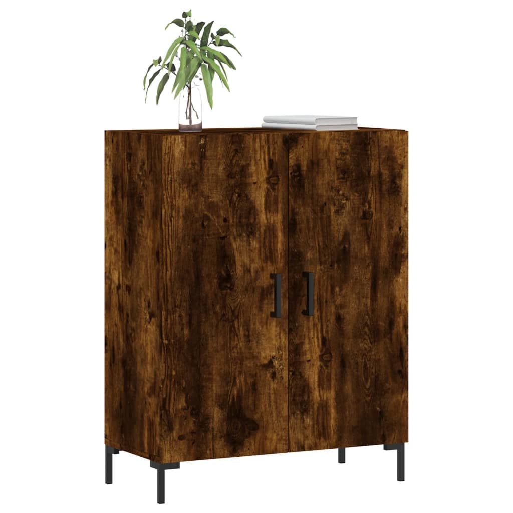 Sideboard Räuchereiche 69,5x34x90 cm Holzwerkstoff - Pazzar.ch