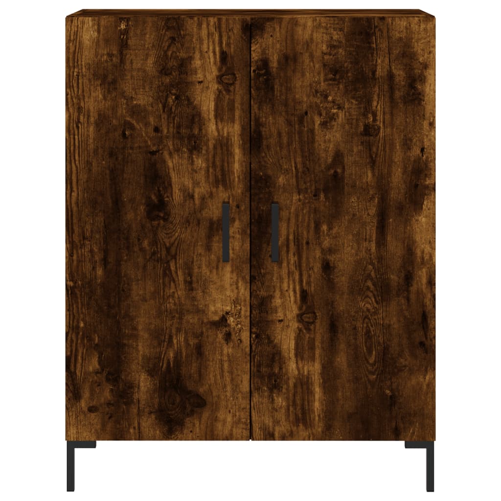 Sideboard Räuchereiche 69,5x34x90 cm Holzwerkstoff - Pazzar.ch