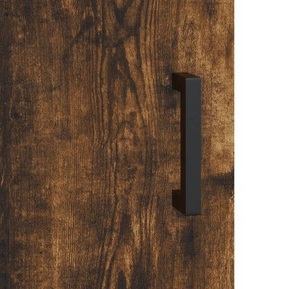 Sideboard Räuchereiche 69,5x34x90 cm Holzwerkstoff - Pazzar.ch