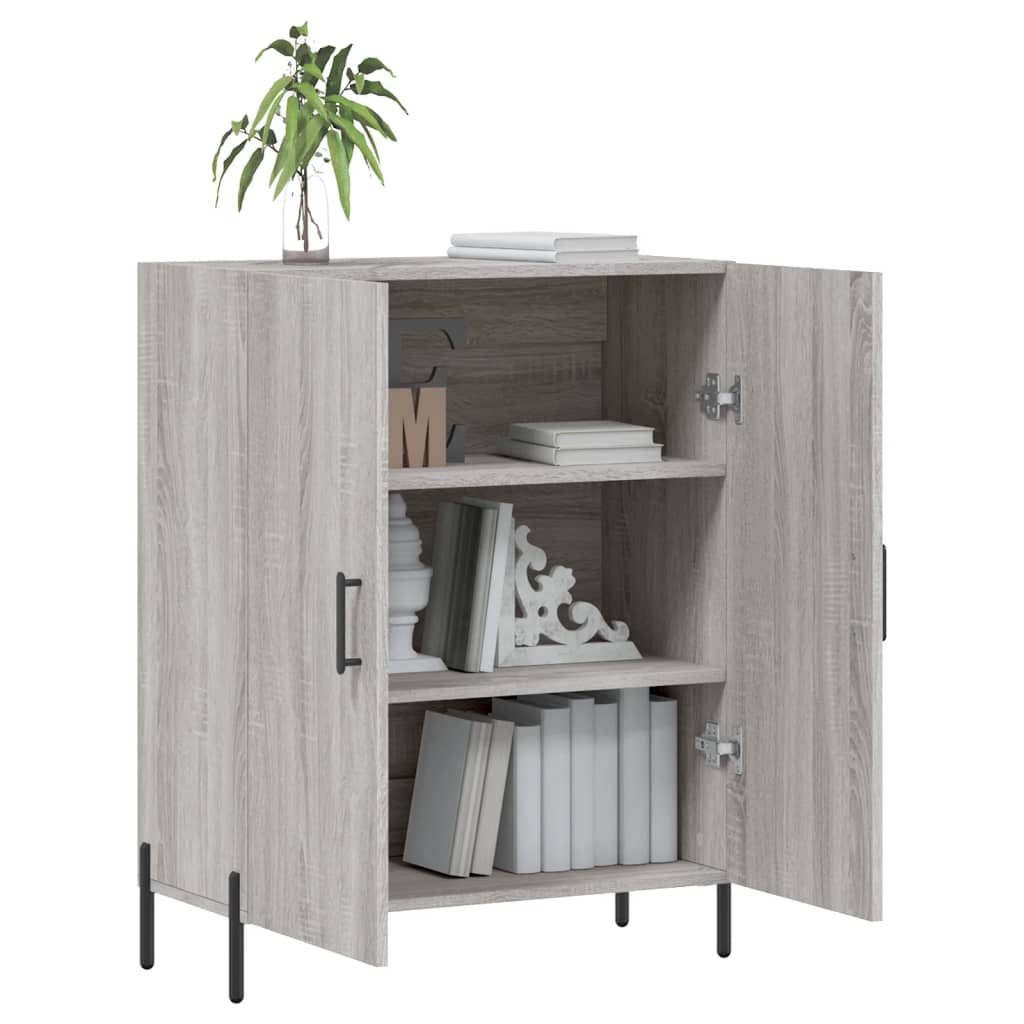 Sideboard Grau Sonoma 69,5x34x90 cm Holzwerkstoff - Pazzar.ch