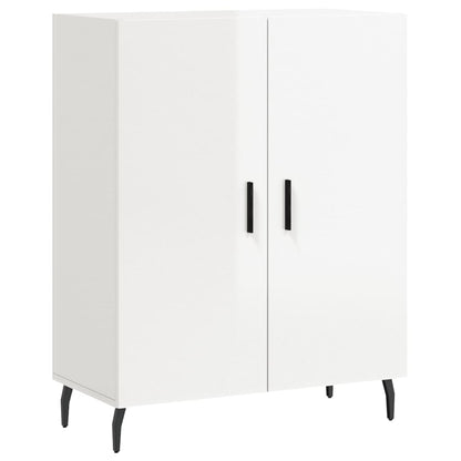 Sideboard Hochglanz-Weiß 69,5x34x90 cm Holzwerkstoff - Pazzar.ch