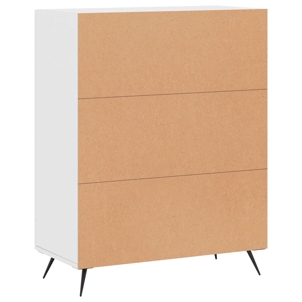 Sideboard Weiß 69,5x34x90 cm Holzwerkstoff - Pazzar.ch