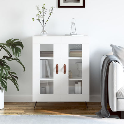 Sideboard Weiß 69,5x34x90 cm Holzwerkstoff - Pazzar.ch