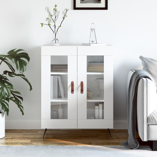 Sideboard Weiß 69,5x34x90 cm Holzwerkstoff - Pazzar.ch