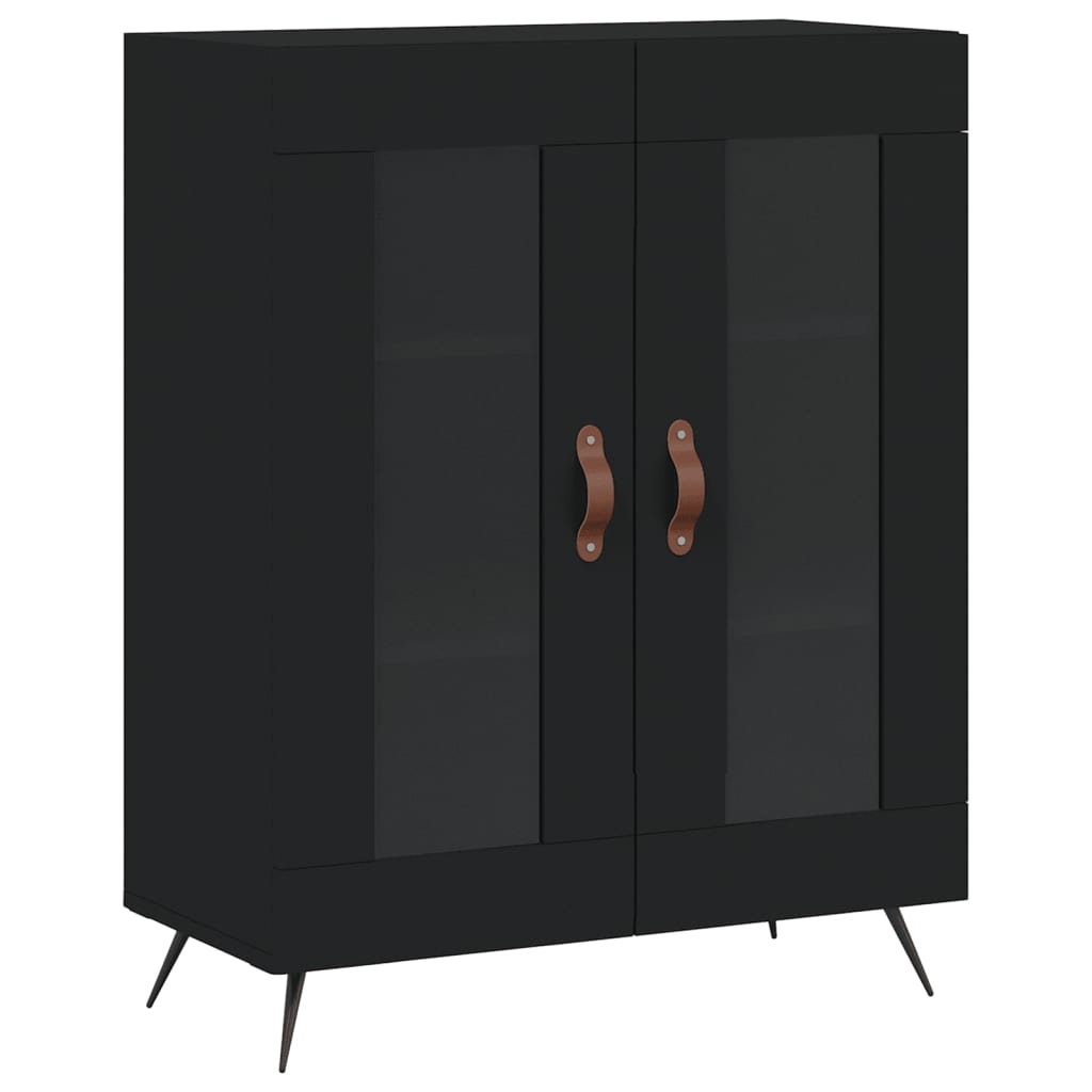 Sideboard Schwarz 69,5x34x90 cm Holzwerkstoff - Pazzar.ch