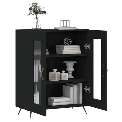 Sideboard Schwarz 69,5x34x90 cm Holzwerkstoff - Pazzar.ch