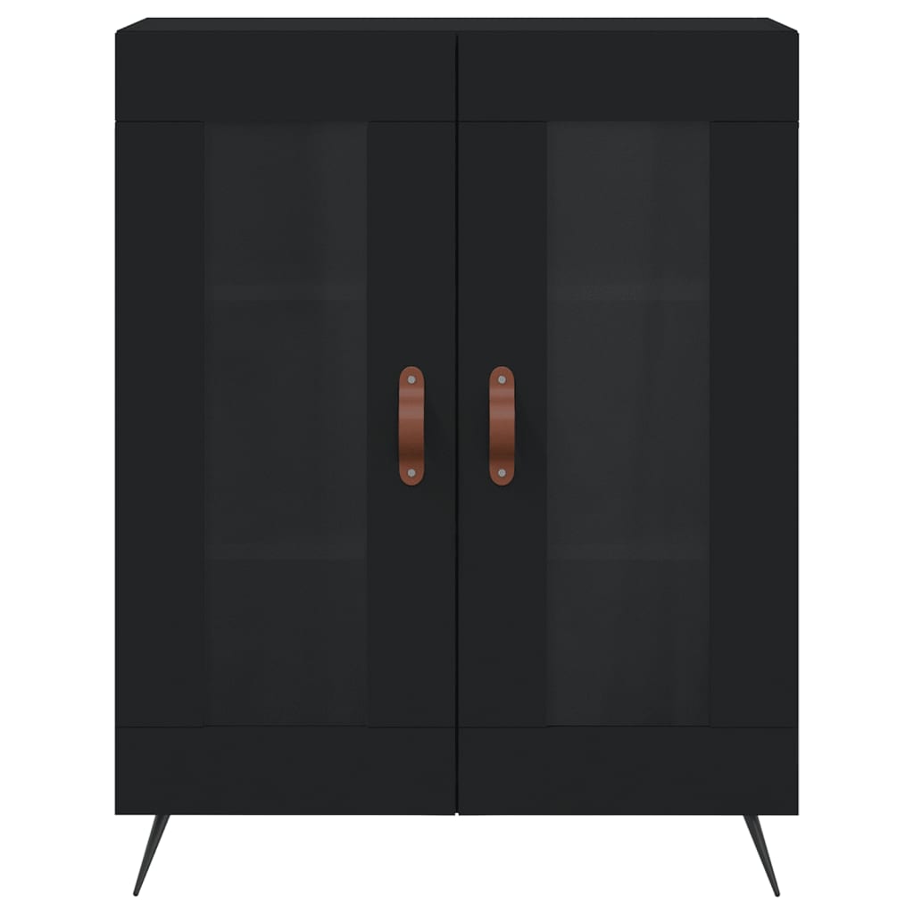 Sideboard Schwarz 69,5x34x90 cm Holzwerkstoff - Pazzar.ch
