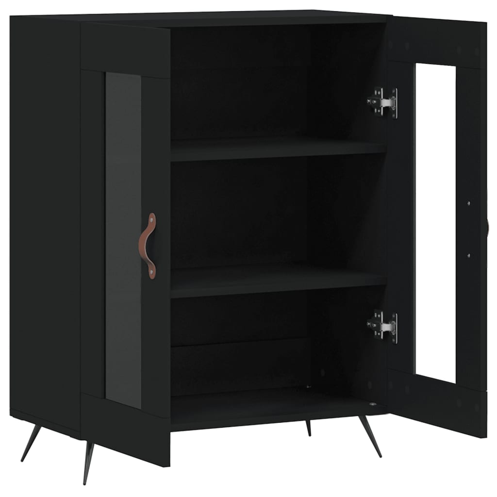 Sideboard Schwarz 69,5x34x90 cm Holzwerkstoff - Pazzar.ch