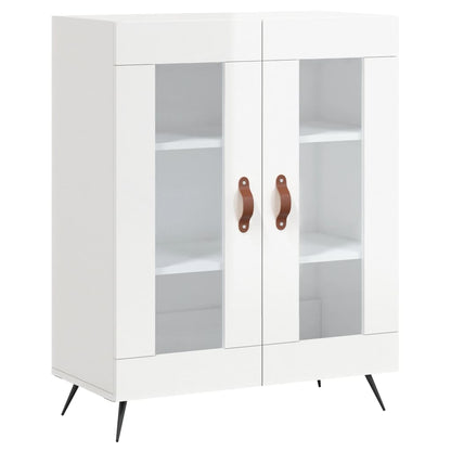 Sideboard Hochglanz-Weiß 69,5x34x90 cm Holzwerkstoff - Pazzar.ch