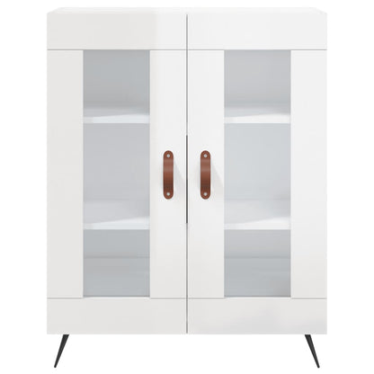 Sideboard Hochglanz-Weiß 69,5x34x90 cm Holzwerkstoff - Pazzar.ch