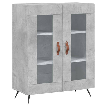 Sideboard Betongrau 69,5x34x90 cm Holzwerkstoff - Pazzar.ch