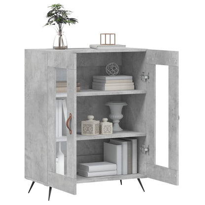 Sideboard Betongrau 69,5x34x90 cm Holzwerkstoff - Pazzar.ch