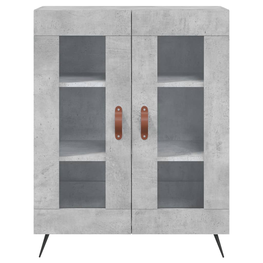 Sideboard Betongrau 69,5x34x90 cm Holzwerkstoff - Pazzar.ch