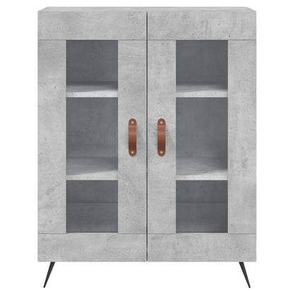 Sideboard Betongrau 69,5x34x90 cm Holzwerkstoff - Pazzar.ch