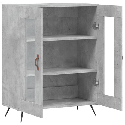 Sideboard Betongrau 69,5x34x90 cm Holzwerkstoff - Pazzar.ch